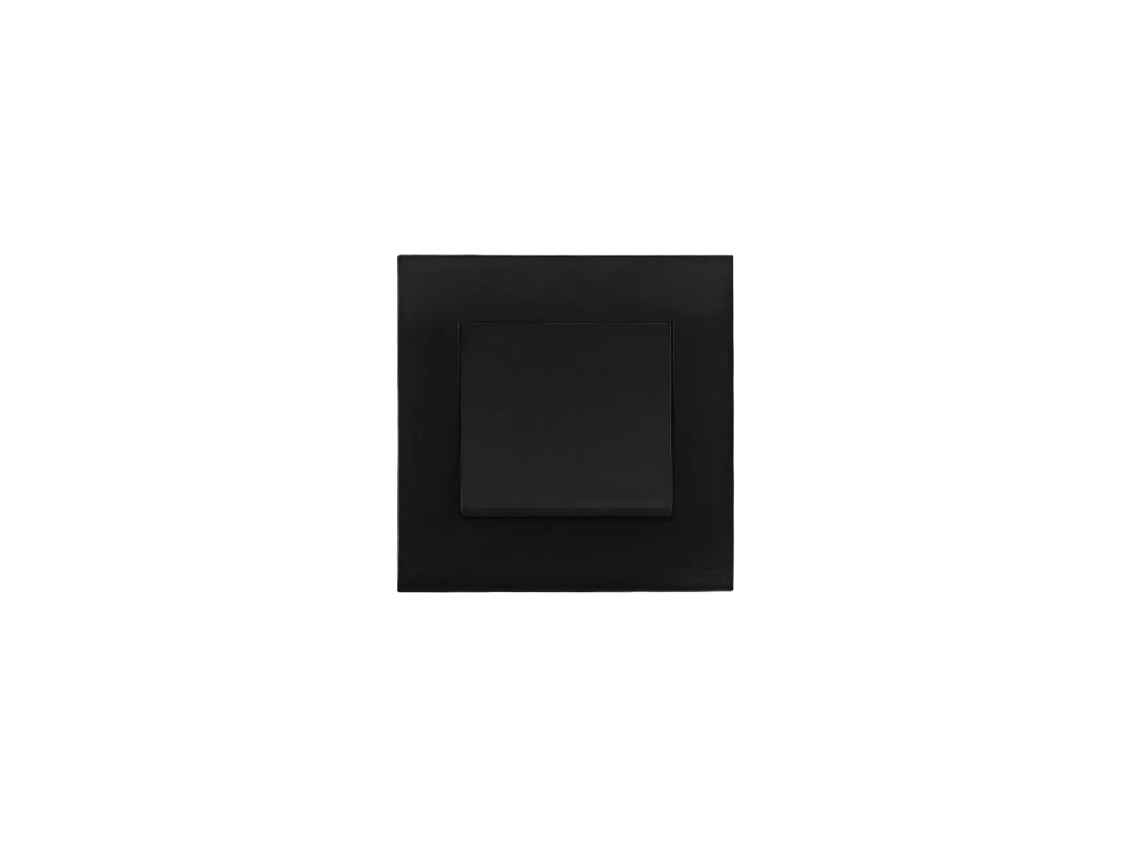 AKOYA 16A 1G 1W SWITCH - BLACK